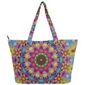 Rosette Mandala Ornament Wallpaper Full Print Shoulder Bag View2