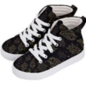 Leaves-01 Kids  Hi-Top Skate Sneakers View2