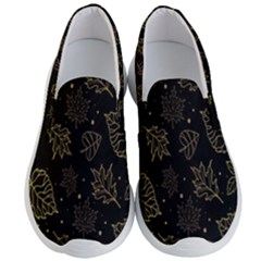 Leaves-01 Men s Lightweight Slip Ons by nateshop