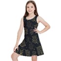 Leaves-01 Kids  Lightweight Sleeveless Dress View1