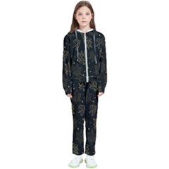 Leaves-01 Kids  Tracksuit by nateshop