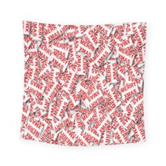 Merry-christmas Square Tapestry (small) by nateshop