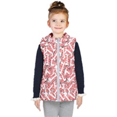 Merry-christmas Kids  Hooded Puffer Vest by nateshop