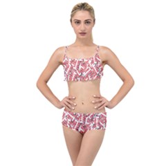 Merry-christmas Layered Top Bikini Set by nateshop