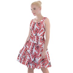 Merry-christmas Knee Length Skater Dress by nateshop