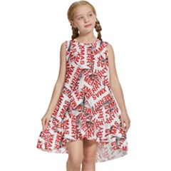 Merry-christmas Kids  Frill Swing Dress by nateshop