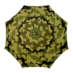 Army Camouflage Texture Golf Umbrellas by nateshop