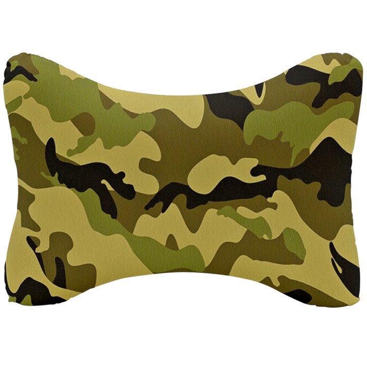 Army Camouflage Texture Seat Head Rest Cushion