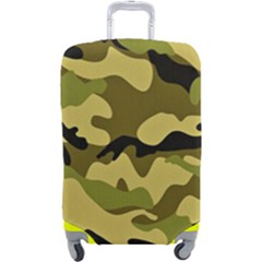 Army Camouflage Texture Luggage Cover (large) by nateshop