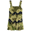 Army Camouflage Texture Kids  Layered Skirt Swimsuit View1