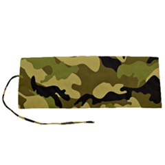 Army Camouflage Texture Roll Up Canvas Pencil Holder (s) by nateshop