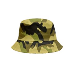 Army Camouflage Texture Bucket Hat (kids) by nateshop