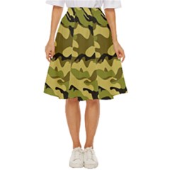 Army Camouflage Texture Classic Short Skirt by nateshop