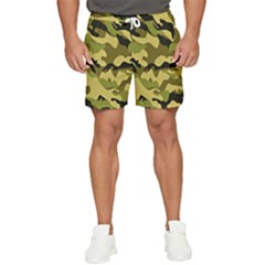 Army Camouflage Texture Men s Runner Shorts by nateshop