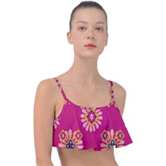 Morroco Frill Bikini Top by nateshop