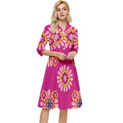 Morroco Classy Knee Length Dress