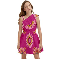 Morroco Kids  One Shoulder Party Dress by nateshop