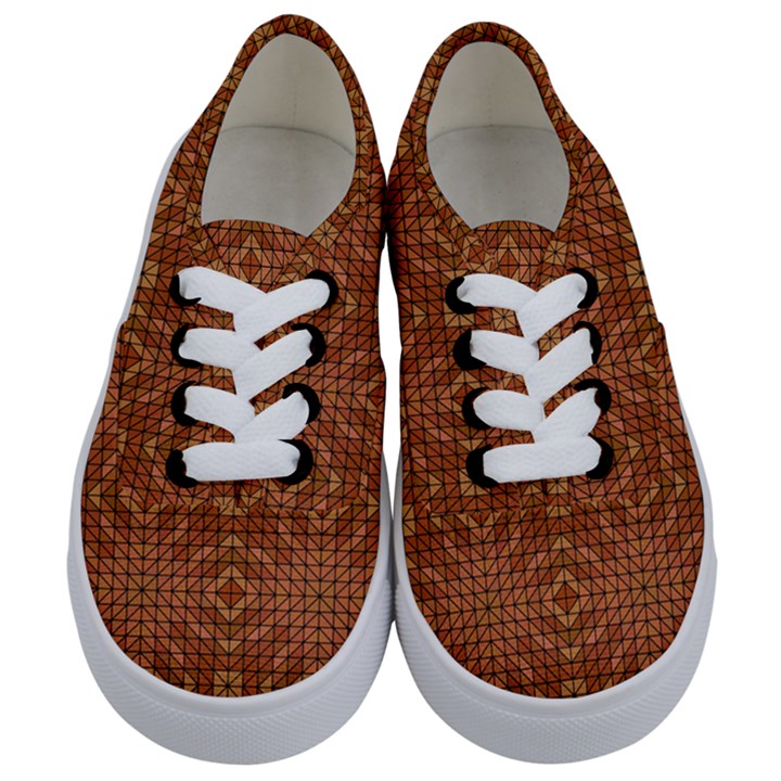 Mosaic (2) Kids  Classic Low Top Sneakers