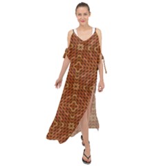 Mosaic (2) Maxi Chiffon Cover Up Dress by nateshop