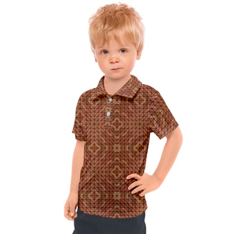 Mosaic (2) Kids  Polo Tee by nateshop