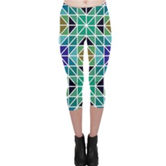 Mosaic 3 Capri Leggings  by nateshop