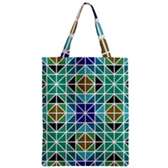 Mosaic 3 Zipper Classic Tote Bag by nateshop