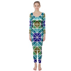 Mosaic 3 Long Sleeve Catsuit by nateshop