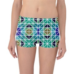 Mosaic 3 Reversible Boyleg Bikini Bottoms by nateshop