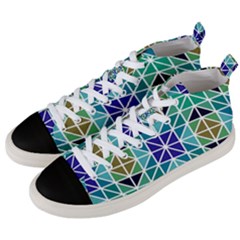 Mosaic 3 Men s Mid-top Canvas Sneakers by nateshop