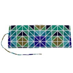 Mosaic 3 Roll Up Canvas Pencil Holder (s) by nateshop