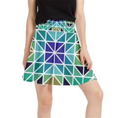 Mosaic 3 Waistband Skirt by nateshop