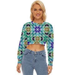 Mosaic 3 Lightweight Long Sleeve Sweatshirt by nateshop