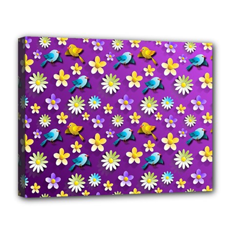 Pattern Canvas 14  X 11  (stretched) by nateshop