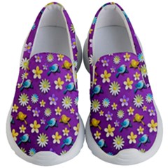 Pattern Kids Lightweight Slip Ons by nateshop