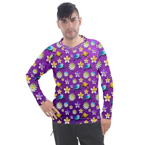 Pattern Men s Pique Long Sleeve Tee by nateshop