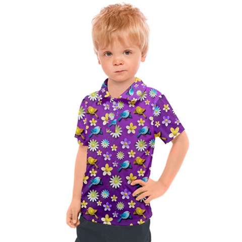 Pattern Kids  Polo Tee by nateshop