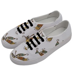 Pattern-35 Men s Classic Low Top Sneakers by nateshop