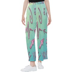 Pink Yes Bacground Women s Pants  by nateshop