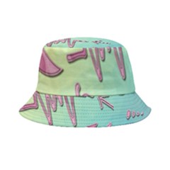 Pink Yes Bacground Bucket Hat by nateshop