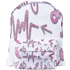 Pink Giant Full Print Backpack by nateshop