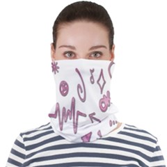 Pink Face Seamless Bandana (adult) by nateshop