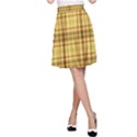 Plaid A-Line Skirt View1