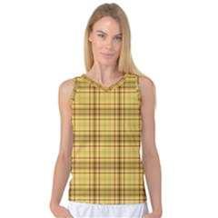 Plaid Women s Basketball Tank Top by nateshop