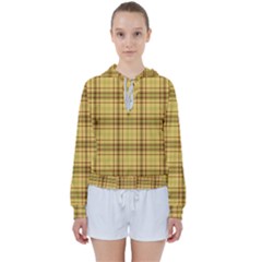 Plaid Women s Tie Up Sweat by nateshop