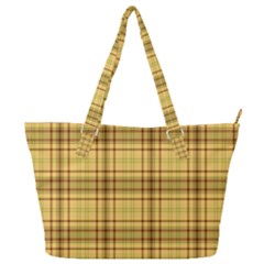 Plaid Full Print Shoulder Bag by nateshop