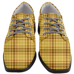 Plaid Women Heeled Oxford Shoes by nateshop