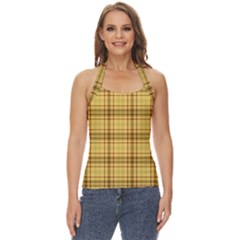 Plaid Basic Halter Top by nateshop