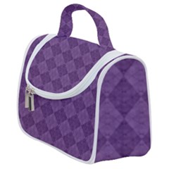 Purple Satchel Handbag by nateshop