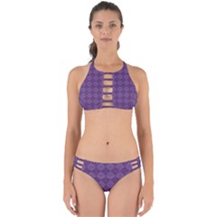 Purple Perfectly Cut Out Bikini Set by nateshop