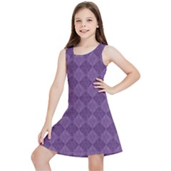 Purple Kids  Lightweight Sleeveless Dress by nateshop